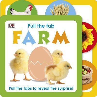 Pull The Tab Farm(English, Board book, DK)