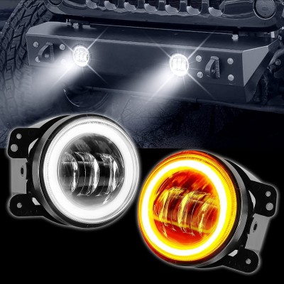 ASRYD LED Fog Light for Maruti Suzuki, Honda, Toyota, Tata, Renault, Mahindra, Universal For Car Swift, Swift Dzire, Ritz, Baleno, WagonR, S-Cross, Ciaz, Celerio, Kwid, Ertiga