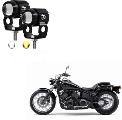 AUTOGARH Universal Dual Mini Driving Fog Light For Yamaha Cruiser 650 Fog Lamp Motorbike LED for Yamaha (12 V, 18 W)(Cruiser 650)