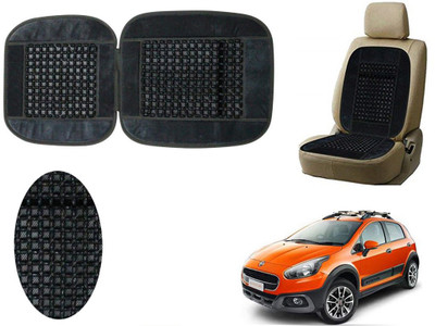 Automotive Prist Wooden Car Seat Cover For Fiat Avventura(Back Detachable Headrest, Split Back Seat, 1 Seater)