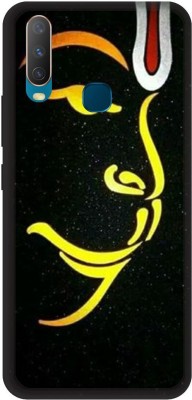3D U PRINT Back Cover for VIVO Y17,VIVO 1902 Hanuman ji, Bajrangbali,God(Yellow, Waterproof, Pack of: 1)