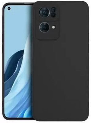 vizo Back Cover for OPPO Reno 7Pro 5G(Black, Shock Proof)