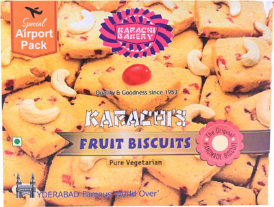 KARACHI BAKERY Fruit Biscuit Bakery Biscuit(400 g)