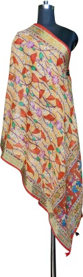 KAHIRAA WHOLETEX Cotton Blend Floral Print Women Dupatta