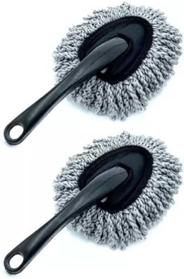WINKCART Microfiber Car Duster Home and Computer Cleaning Duster Wet and Dry Duster Set(Pack of 2)