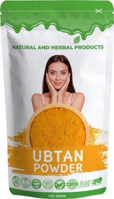 NATURAL AND HERBAL PRODUCTS Ubtan Powder for Skin Whitening | Face Pack | Bridal | Babies | Bath | Marriage(100 g)