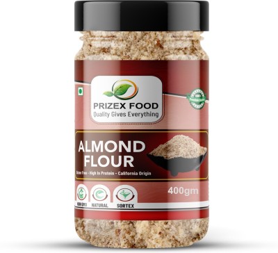 Prizex Almond Flour | Badam Powder | California Almond Flour 400gm(0.4 kg)