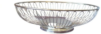 kripton Stainless Steel Bread Basket(Steel)