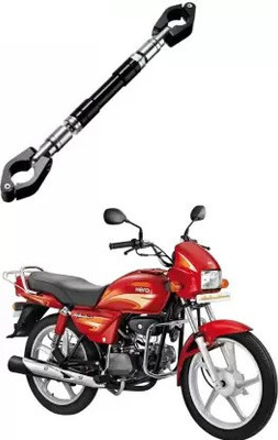 AutoGnix AG Handle Bar Plus Clip-on Handle Bar (Black, Steel) Handle Bar(Black, Silver)