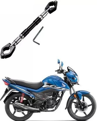 AutoGnix Adjustable Motorcycle Handlebar Cross For Universal Bike Clip-on Handle Bar Handle Bar(Black)