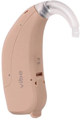 VIBE Power 6- For Moderate to Severe Hearing Loss 10986933- Behind The Ear Hearing Aid Stethoscope Case(Beige)