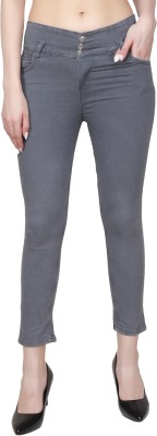 Defog Skinny Women Grey Jeans