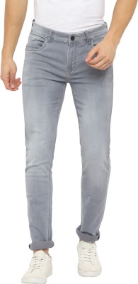 TURTLE Tapered Fit Men Grey Jeans