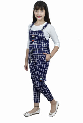 PERFECTPIVOT Checkered Girls Jumpsuit