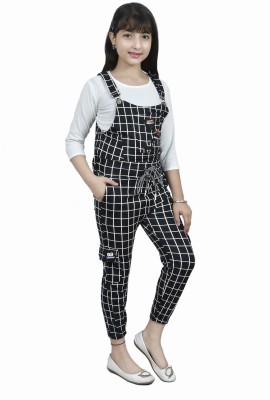 PERFECTPIVOT Checkered Girls Jumpsuit