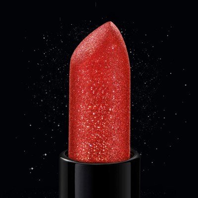 tanvi27 Glitter Shimmer Highly Pigment, Long Lasting, Waterproof, Lipstick(RED, 3.6 g)