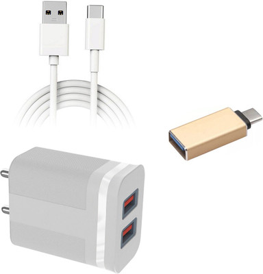 DAKRON Wall Charger Accessory Combo for OnePlus 9R(White)