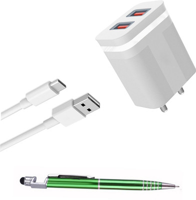 DAKRON Wall Charger Accessory Combo for Realme X7 Pro(White)