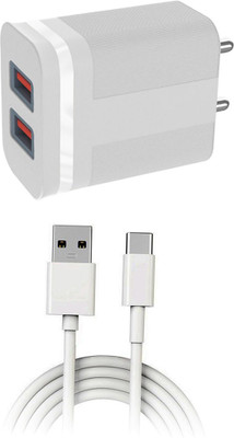DAKRON Wall Charger Accessory Combo for Samsung Galaxy A52s 5G(White)