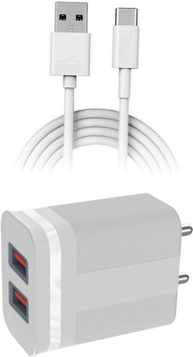 DAKRON Wall Charger Accessory Combo for Motorola Edge 20(White)