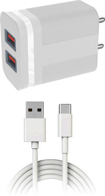 DAKRON Wall Charger Accessory Combo for OnePlus Nord 2(White)