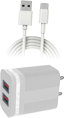 DAKRON Wall Charger Accessory Combo for OPPO F19 Pro+(White)