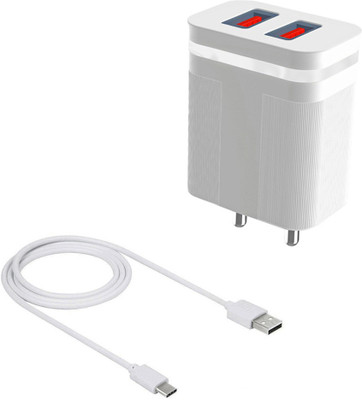 DAKRON Wall Charger Accessory Combo for iQOO Z3(White)