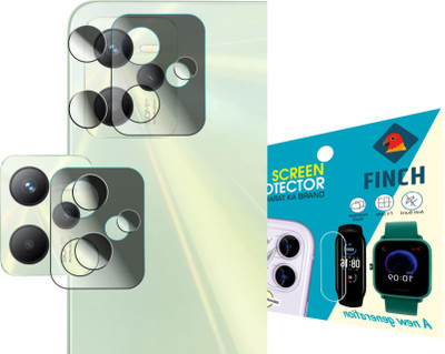 FINCH Back Camera Lens Glass Protector for REALME C35(Pack of: 2)