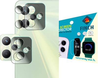 FINCH Back Camera Lens Glass Protector for REALME C35(Pack of: 2)