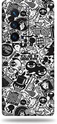Mclaxa Doodle Art Mobile Back Skin, Doodle Art, Vivo X 70 Pro Plus Mobile Skin(Doodle Art Skin With Super Matte Finish)