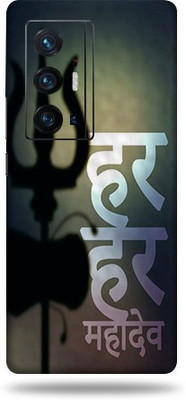 Mclaxa Mahadev Mobile Back Skin, Mahadev, Vivo X 70 Pro Plus Mobile Skin(Mahadev Skin With Super Matte Finish)