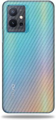 OggyBaba Vivo T1 5G Mobile Skin(Transparent Carbon Fiber Skin With Ultra Matte Finish)