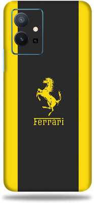 OggyBaba Vivo T1 5G Mobile Skin(Ferrari Multicolor Skin With Ultra Matte Finish)