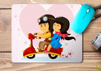 kd retail Printed mousepad for laptop/Desktop _C71 Mousepad(White)