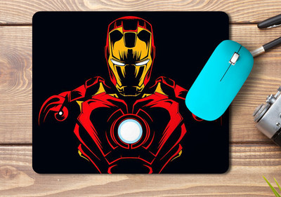 kd retail Printed mousepad for laptop/Desktop _C65 Non Slip Base Mousepad(Black)
