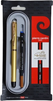 PIERRE CARDIN Pearl Exclusive Gold Body Roller Ball Pen(Ink Color - Blue)