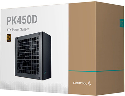 Deepcool PK450D 450 Watts Computer PSU with 2 SATA Cables(Black)