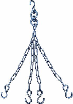 AXG NEW GOAL Stainless Steel Strong Heavy Duty with 4 S Hooks Punching Bag Chain