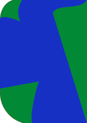 Vistook 8X 12ft,2In1 Colors Single Photography Backdrop(Dark Green & Royal Blue 2in1) Reflector