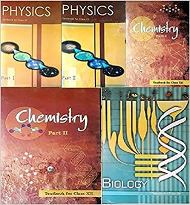 Class 12 Ncert Science Book Set Physics Part I & Ii , Chemistry Part I & Ii And Biology 5 Combo Book Set ( Paperback ) (Paperback, SURAJ KUMAR)(Paperback, NCERT)