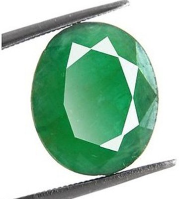 Senroar 6.5Ratti Emerald Panna Loose Gemstone Rashi Ratan For Astrology Emerald Crystal Pendant