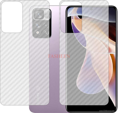 Fasheen Back Screen Guard for XIAOMI REDMI NOTE 11 PRO PLUS(Pack of 2)