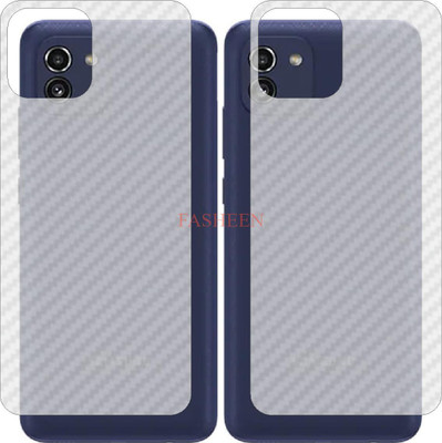 Fasheen Back Screen Guard for SAMSUNG GALAXY A03 SMA035F(Pack of 2)