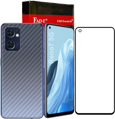 FAD-E Edge To Edge Tempered Glass for OPPO Reno7 5G, OPPO Reno 7(Pack of 1)