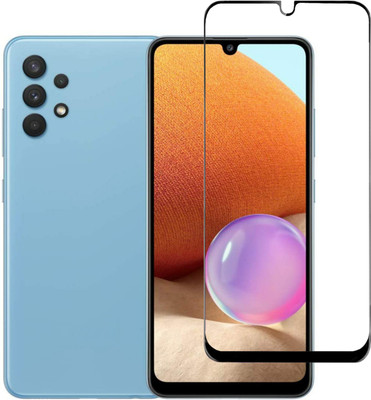 SURMALA Edge To Edge Tempered Glass for Samsung Galaxy A32(Pack of 1)