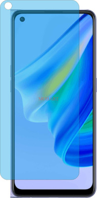 MOBART Impossible Screen Guard for OPPO A95 (AntiBlue UV Light)(Pack of 1)