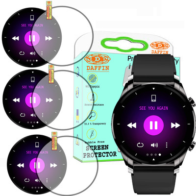 daffin Screen Guard for FIRE BOLTT THUNDER.(Pack of 3)