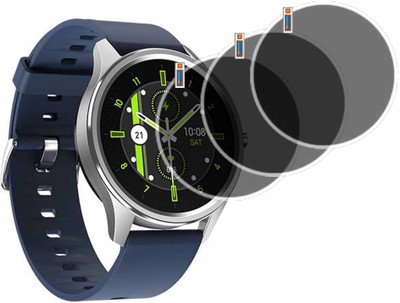 QZXCEON Screen Guard for V2A Storm 2 IP67 Rating SMARTWATCH SCREEN(Pack of 3)