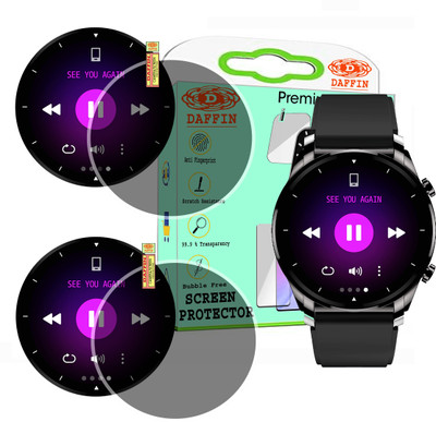 daffin Screen Guard for FIRE BOLTT THUNDER(Pack of 2)