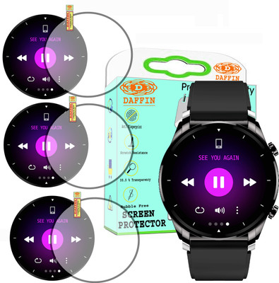 daffin Screen Guard for FIRE BOLTT THUNDER,(Pack of 3)